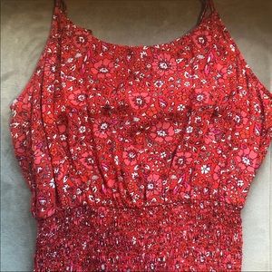 Joie silk floral tunic top M